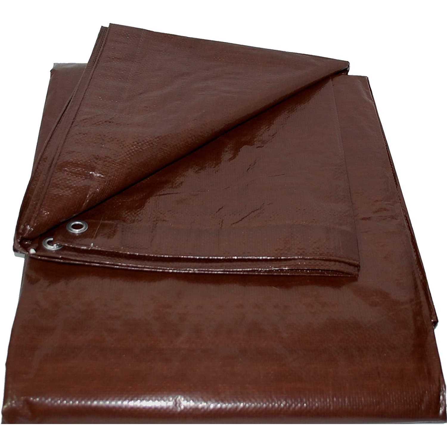Onestock Black/Brown Reversible Tarp Heavy-Duty - MT - Mrs Treak
