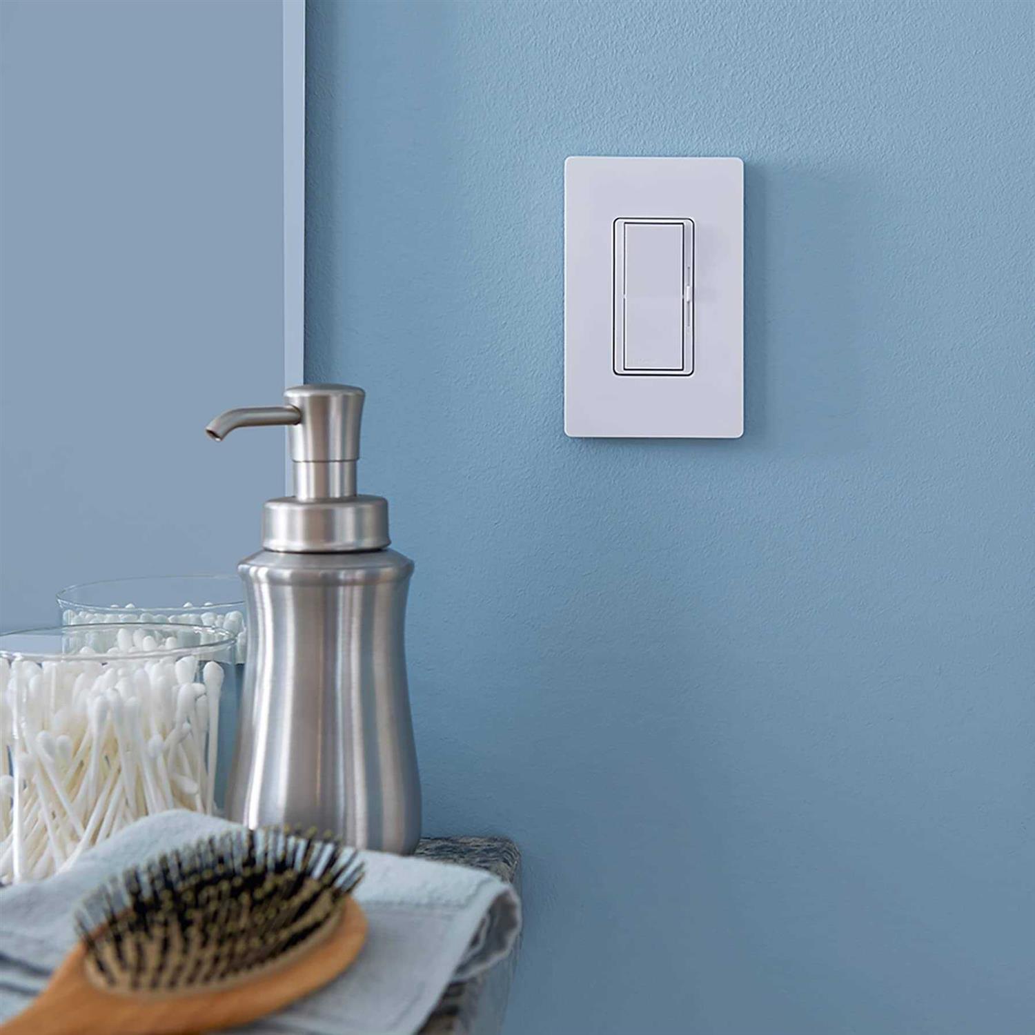 Lutron Claro 1-Gang Wallplate CW-1-WH - MT - Mrs Treak