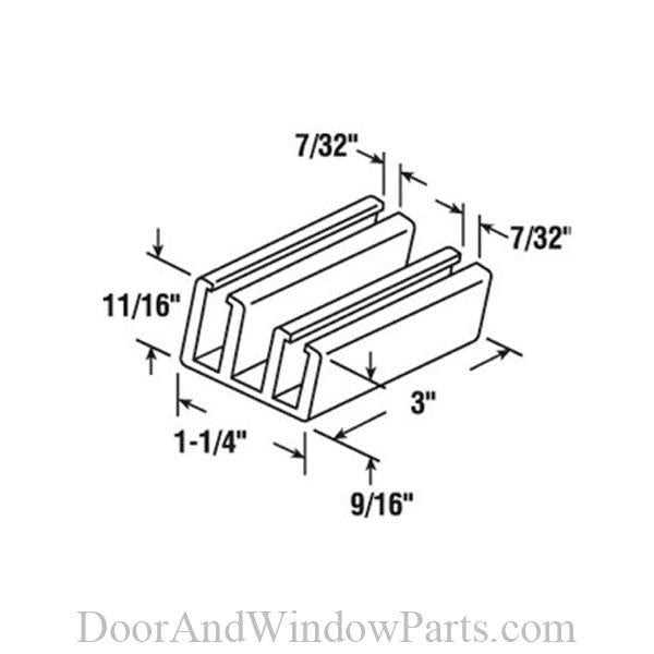 Prime-Line M 6053 Shower Door Top Bracket - MT - Mrs Treak