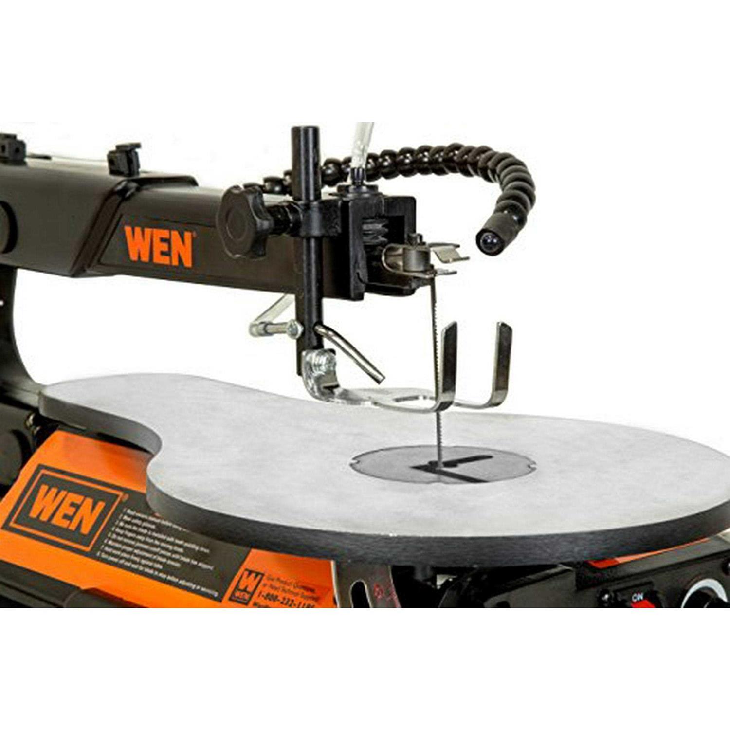 WEN 16-in 1.2-Amp Variable Speed Corded Scroll Saw 3922 - MT - Mrs Treak