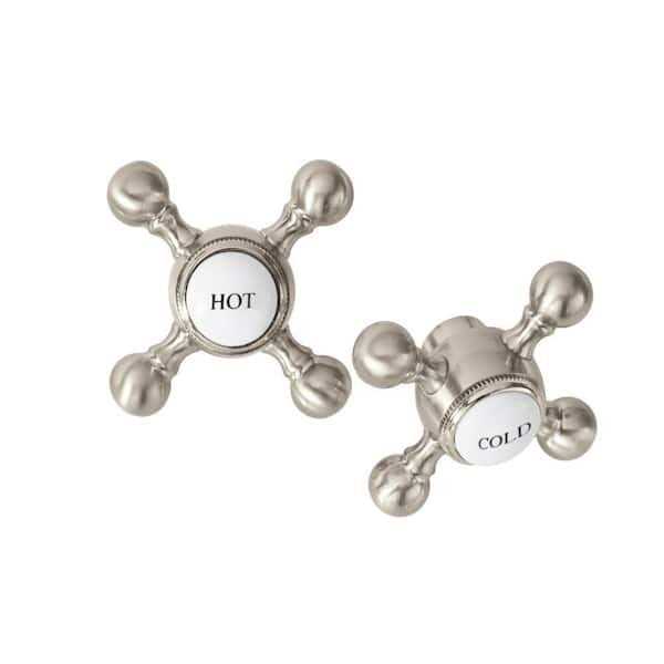 Water Creation American 20th Century Classic Widespread Lavatory Faucet with Pop-Up Drain - MT - Mrs Treak