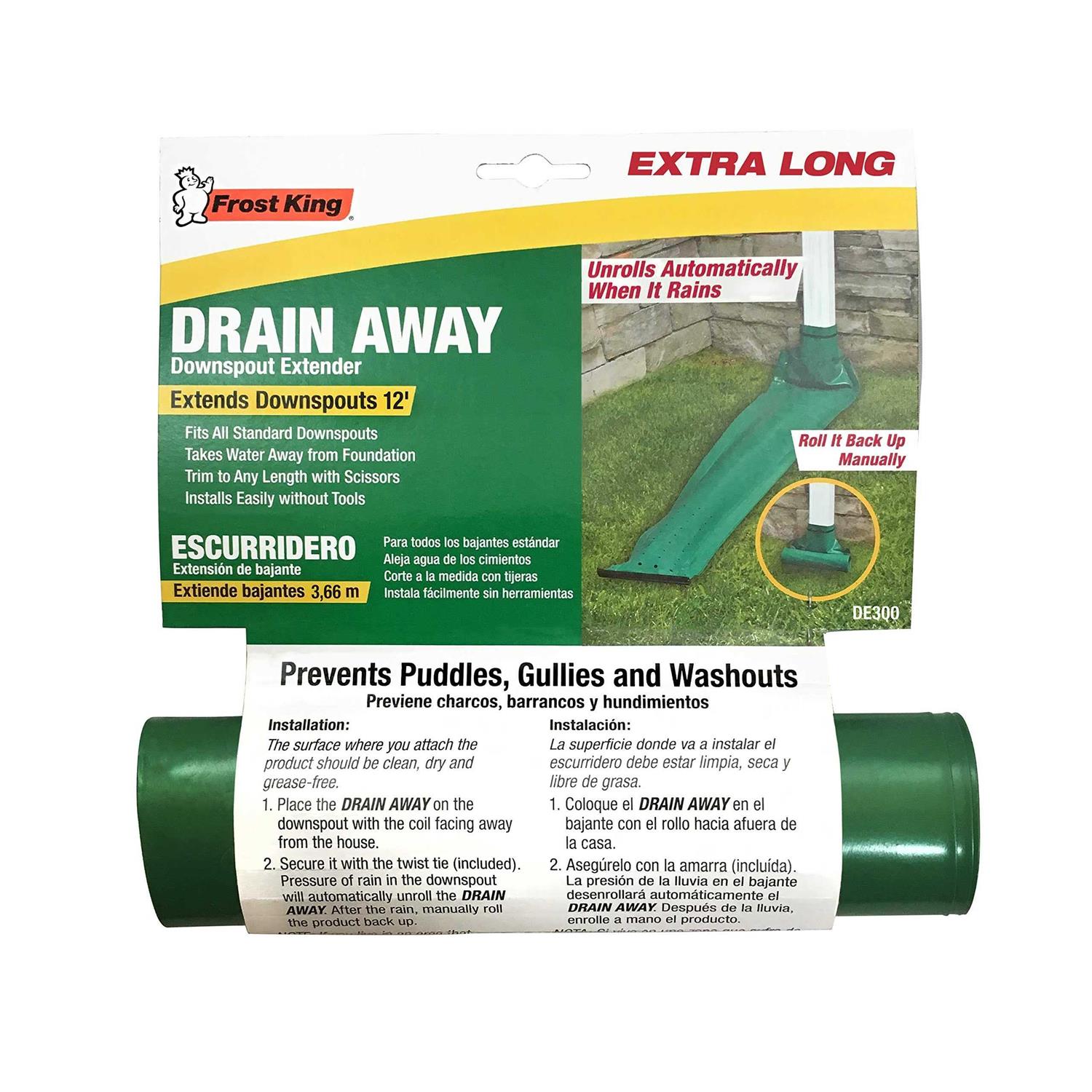 Frost King DE200 Drain Away Downspout Extender - MT - Mrs Treak