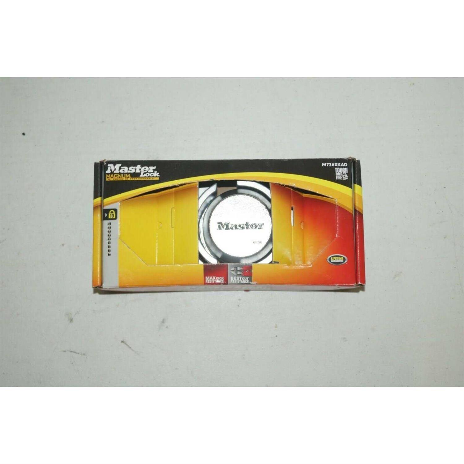 Master Lock M50XKADCCSEN Disc Padlock - MT - Mrs Treak