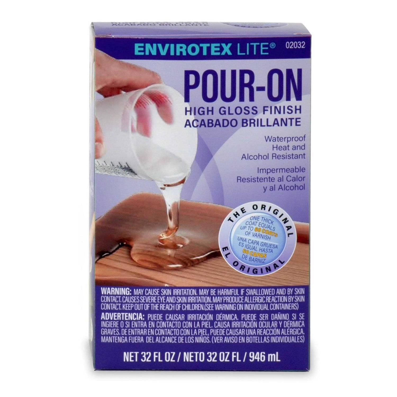 Envirotex Lite Pour-On High Gloss Finish Kit - MT - Mrs Treak