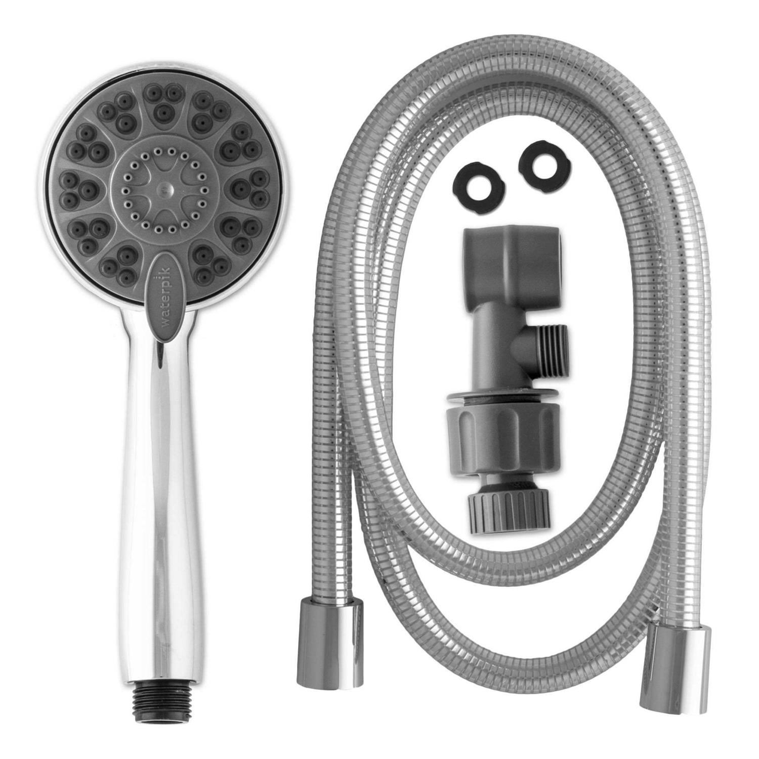 Waterpik Chrome 1 settings Showerhead 1.8 gpm - MT - Mrs Treak