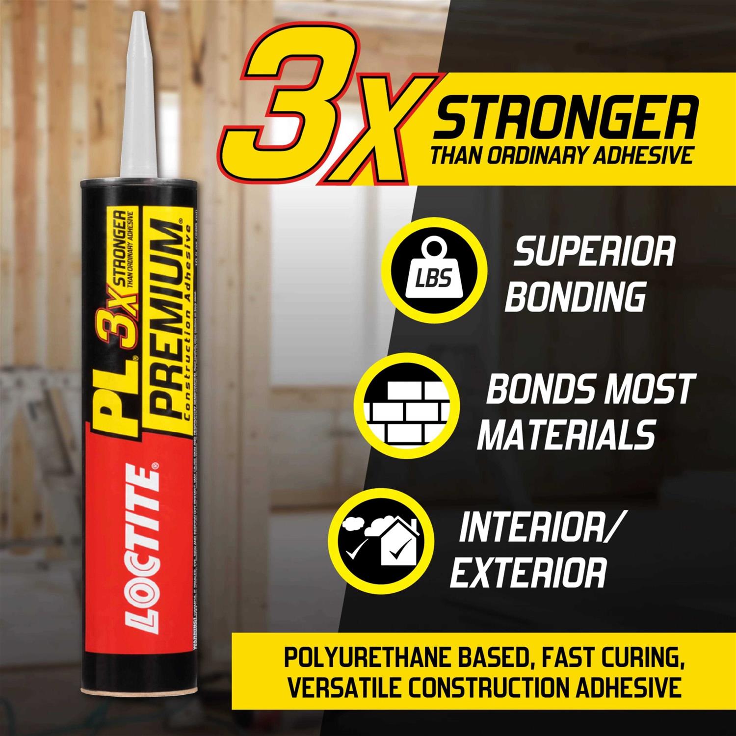 Loctite PL Premium Max Construction Adhesive - MT - Mrs Treak