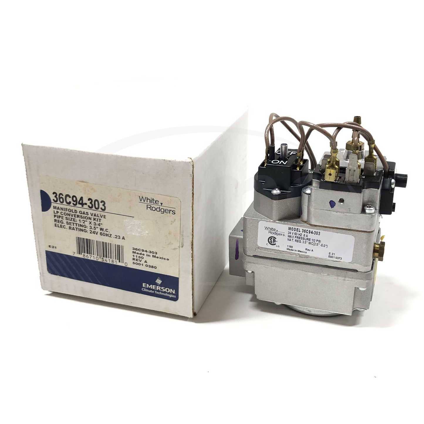 White-Rodgers 36C03-400 Gas Valve - MT - Mrs Treak