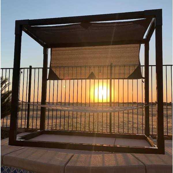 Wild Hog 36 in. x Black Metal Railing Panel - MT - Mrs Treak