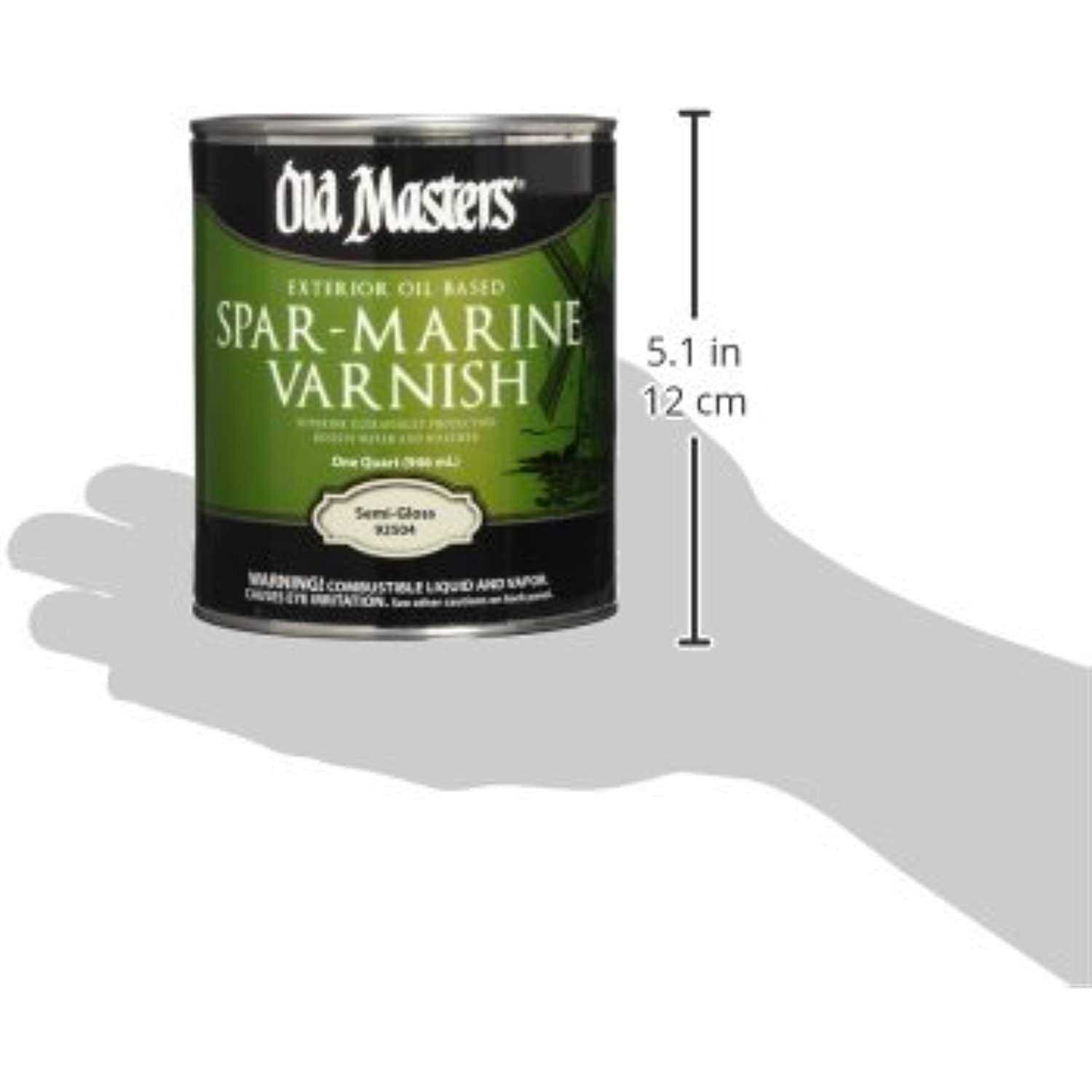 Old Masters Spar Marine Varnish - MT - Mrs Treak