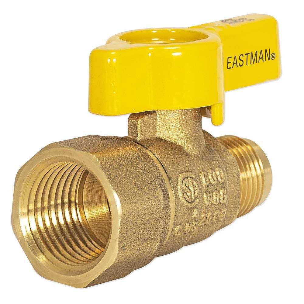 Eastman 5/8 Inch OD Compression x 3/8 Inch OD Compression Multi-Turn Angle Stop Valve 04348LF - MT - Mrs Treak