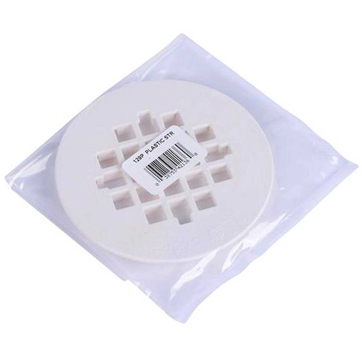 Oatey 4-1/4 in. Square Snap-Tite Black Matte Snap Strainer 42423 - MT - Mrs Treak