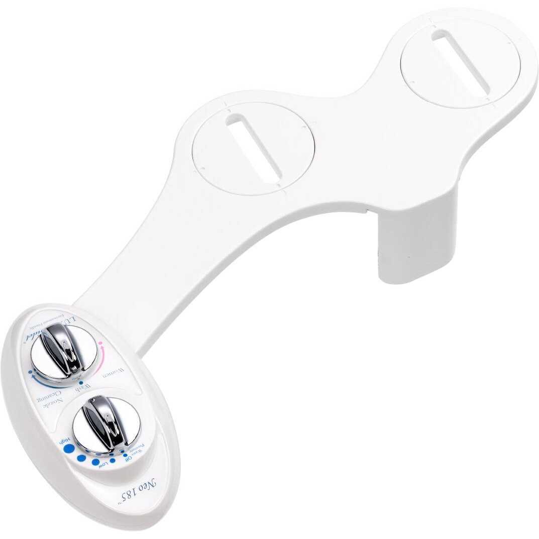 Luxe Bidet Neo 185 Self-Cleaning, Non-Electric Bidet Attachment, Rear and Feminine Wash - MT - Mrs Treak