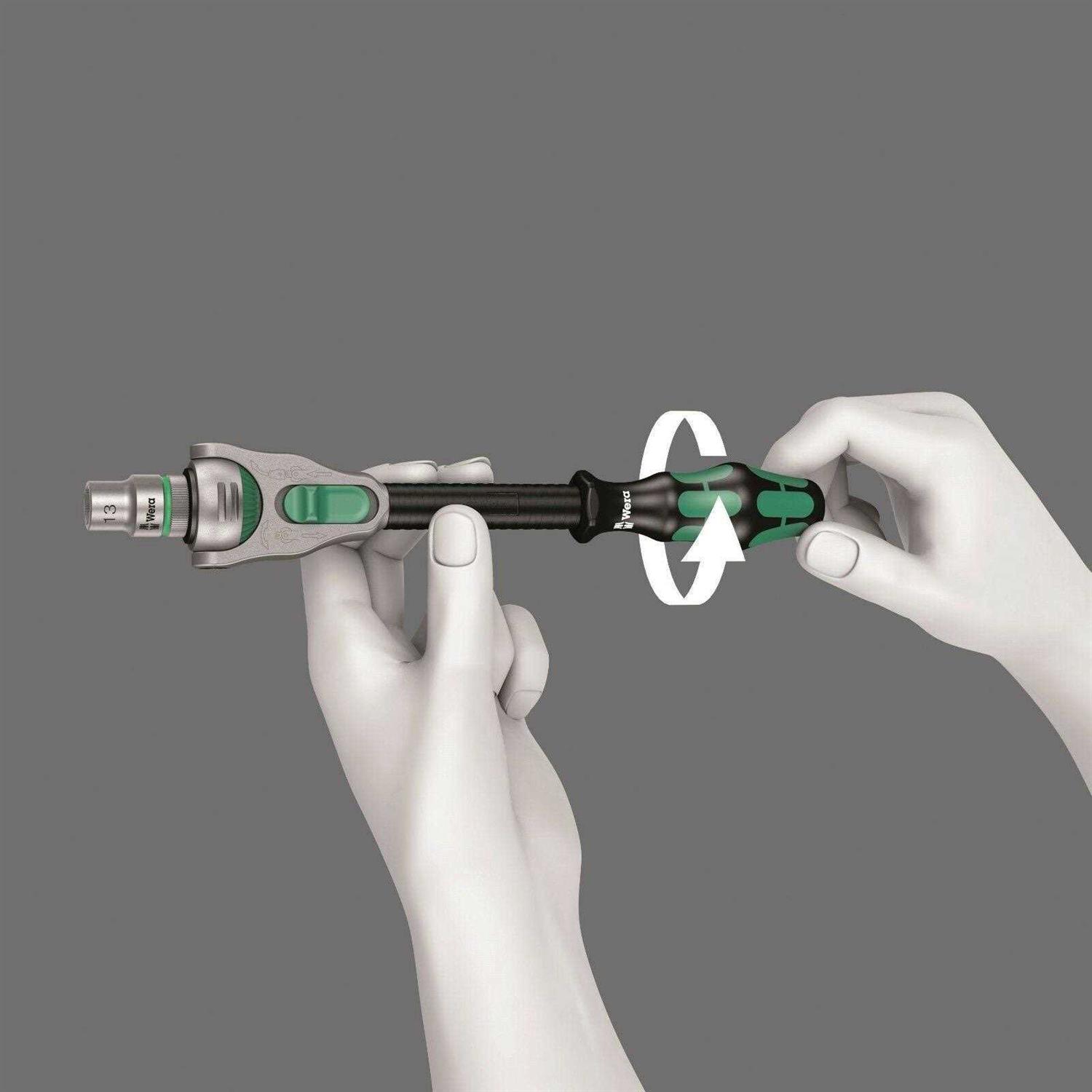 Wera 8001 A Zyklop Mini 1 Bit Ratchet 05073230001 - MT - Mrs Treak