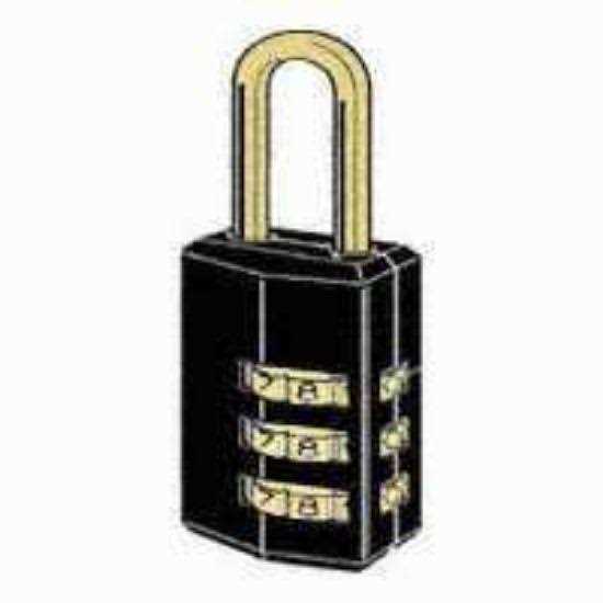 Master Lock Combination Barrel & Cable Padlock, 4′ x 8 mm - MT - Mrs Treak