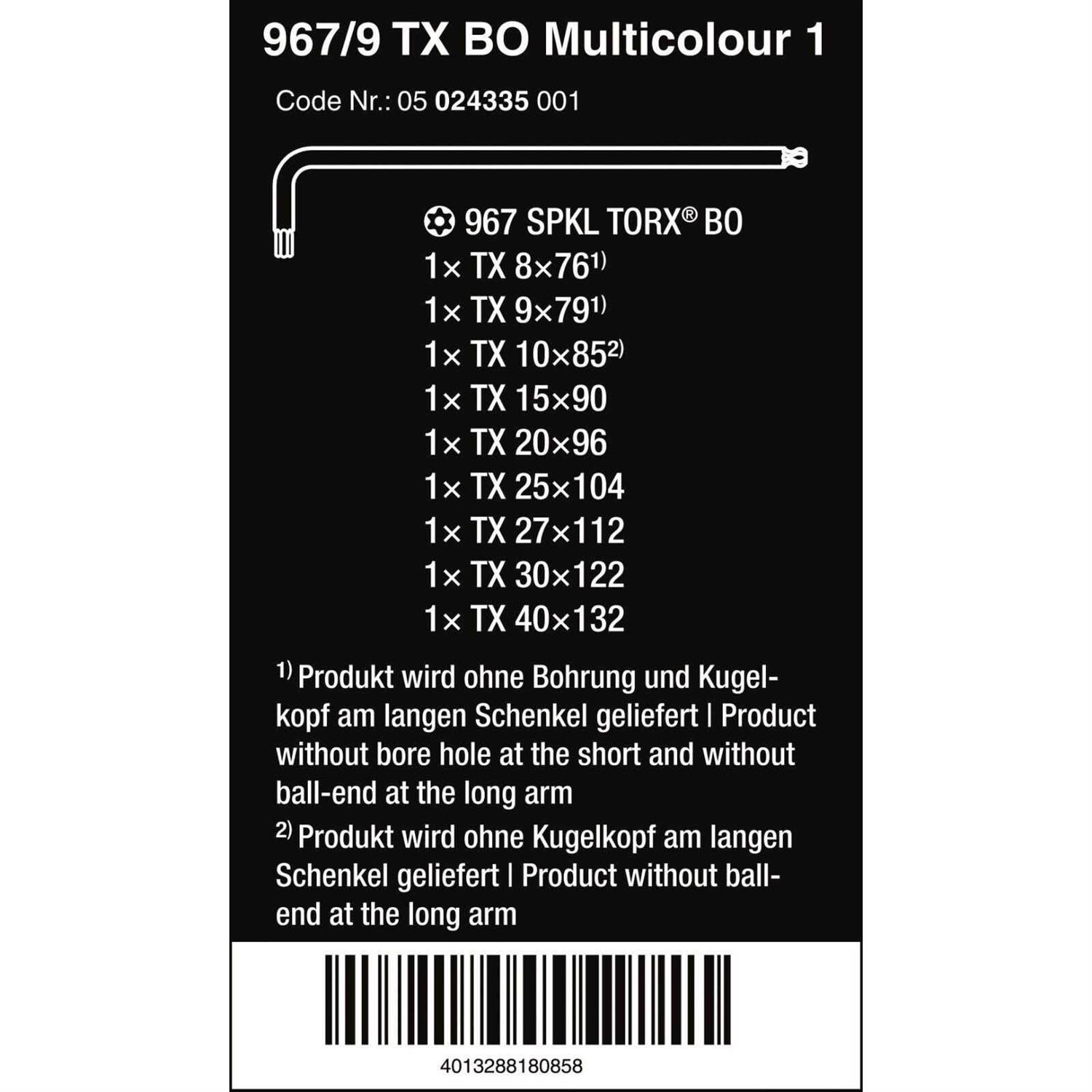 Wera WR073599 - MT - Mrs Treak