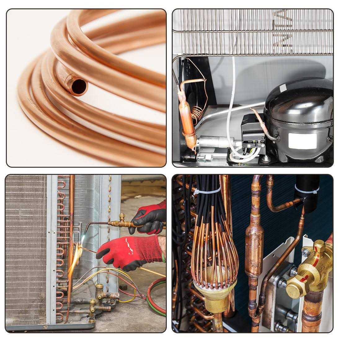 Uxcell Refrigeration Tubing Copper Tubing Coil - MT - Mrs Treak