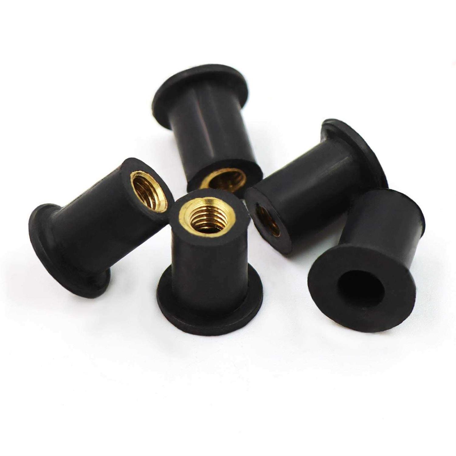 Worldmotop Fairing Bolt Kit Screws Fasteners Universal Compatible with Yamaha Honda Kawasaki Suzuki BMW,Fairing Bolt Kits Metric Bolts and Nuts Kit - MT - Mrs Treak