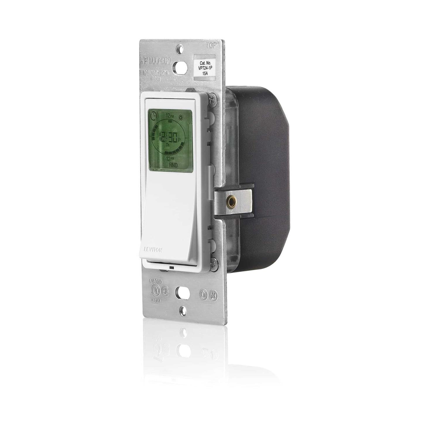 Leviton VPT24-1PZ 24-Hour Timer - MT - Mrs Treak