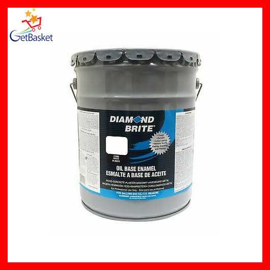 Diamond Brite 5 gal Oil Base All Purpose Enamel Paint - MT - Mrs Treak