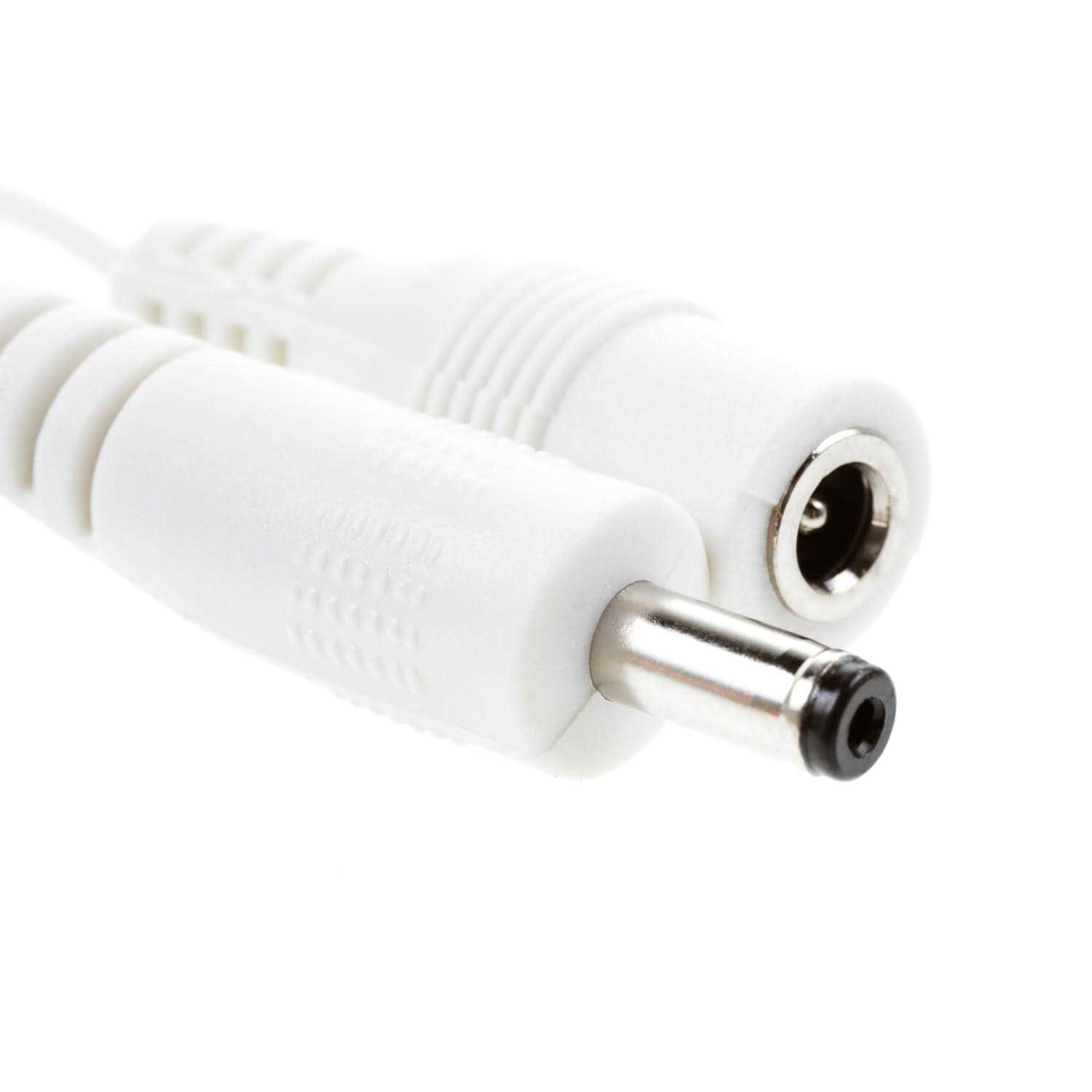 Eshine Extension Cable Male to Female for LED Under Cabinet Lighting with Wire Clips for Comfortable Installation - MT - Mrs Treak