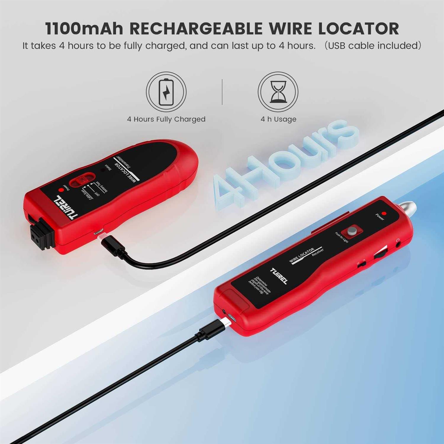 TUHOME Soft Close Side Mount Drawer Slide HSC200-45 - MT - Mrs Treak