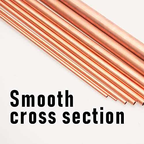 Tynulox OD 99.9% Copper Tube 0.5mm Wall × 300mm Length × - MT - Mrs Treak