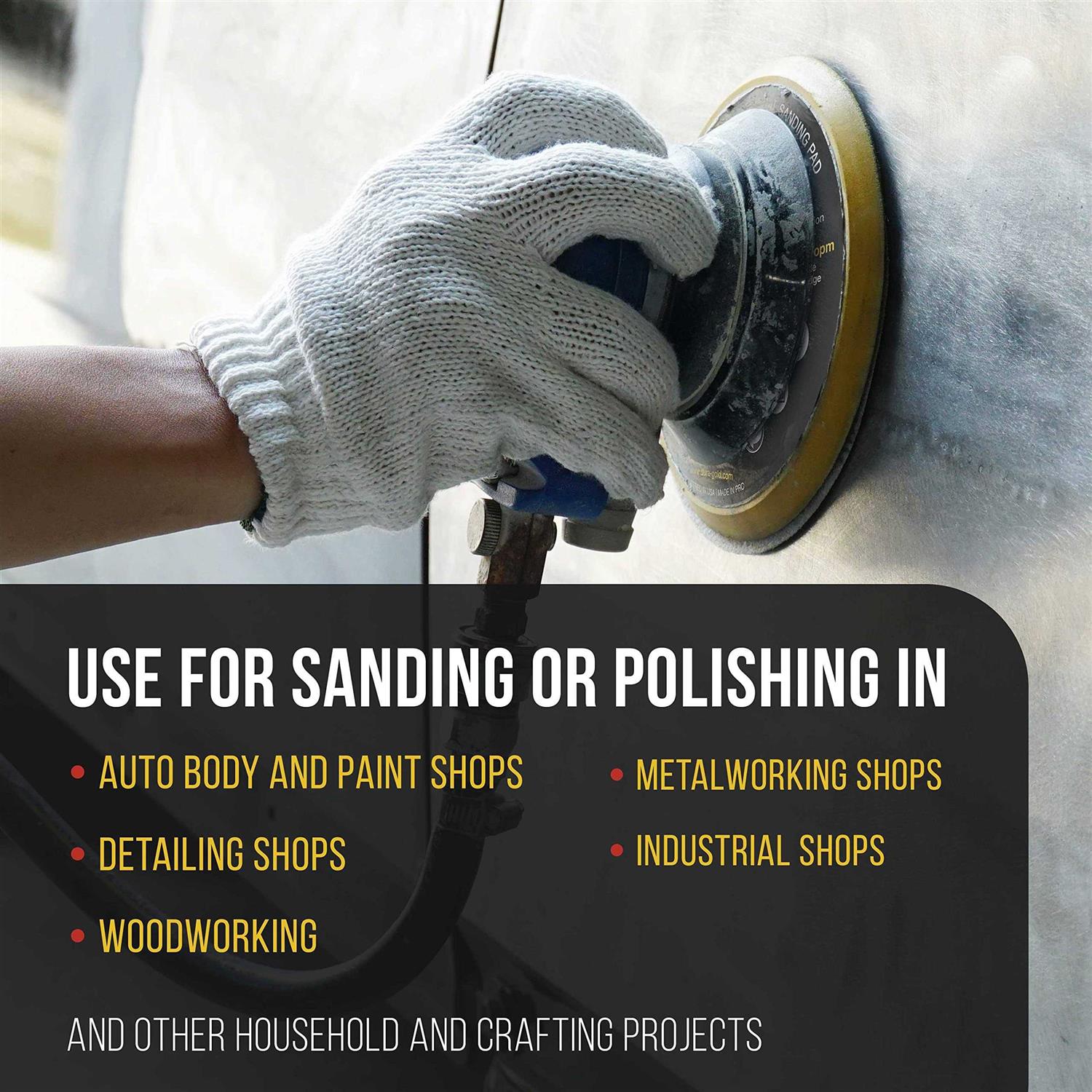 Dura-Gold Pro Series PSA DA Sander Backing Plate Pad Flexible Low Profile Edge - MT - Mrs Treak