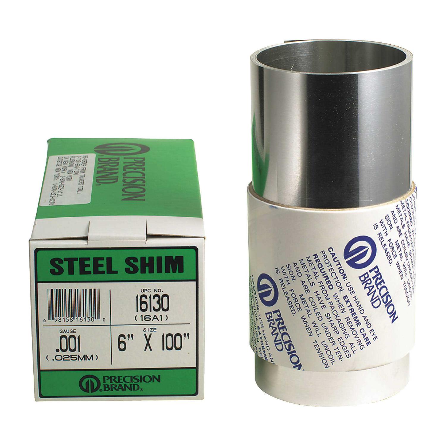 Precision Brand Shim Stock Assortment Steel 1008-1010 16685 - MT - Mrs Treak