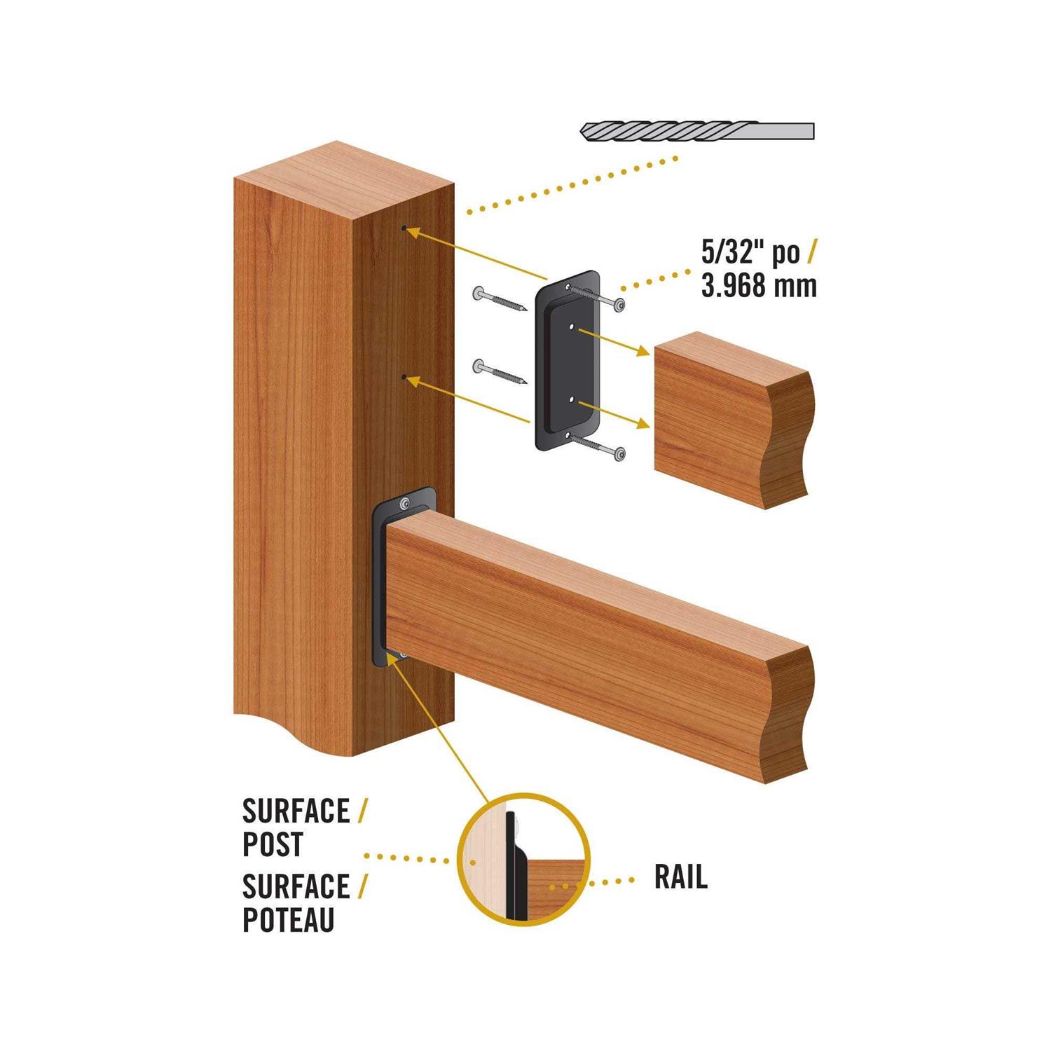 Nuvo Iron RCTB32 Baluster Rect 32X1IN - MT - Mrs Treak