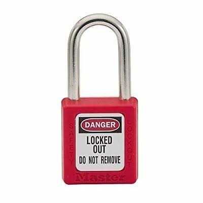 Master Lock Red Safety Padlock 410RED - MT - Mrs Treak