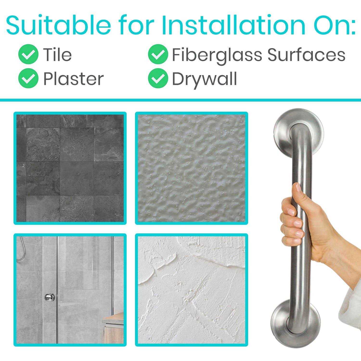 Vive Metal Grab Bar - MT - Mrs Treak