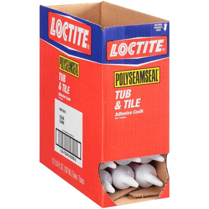 Loctite Polyseamseal Tub Tile Adhesive Caulk - MT - Mrs Treak