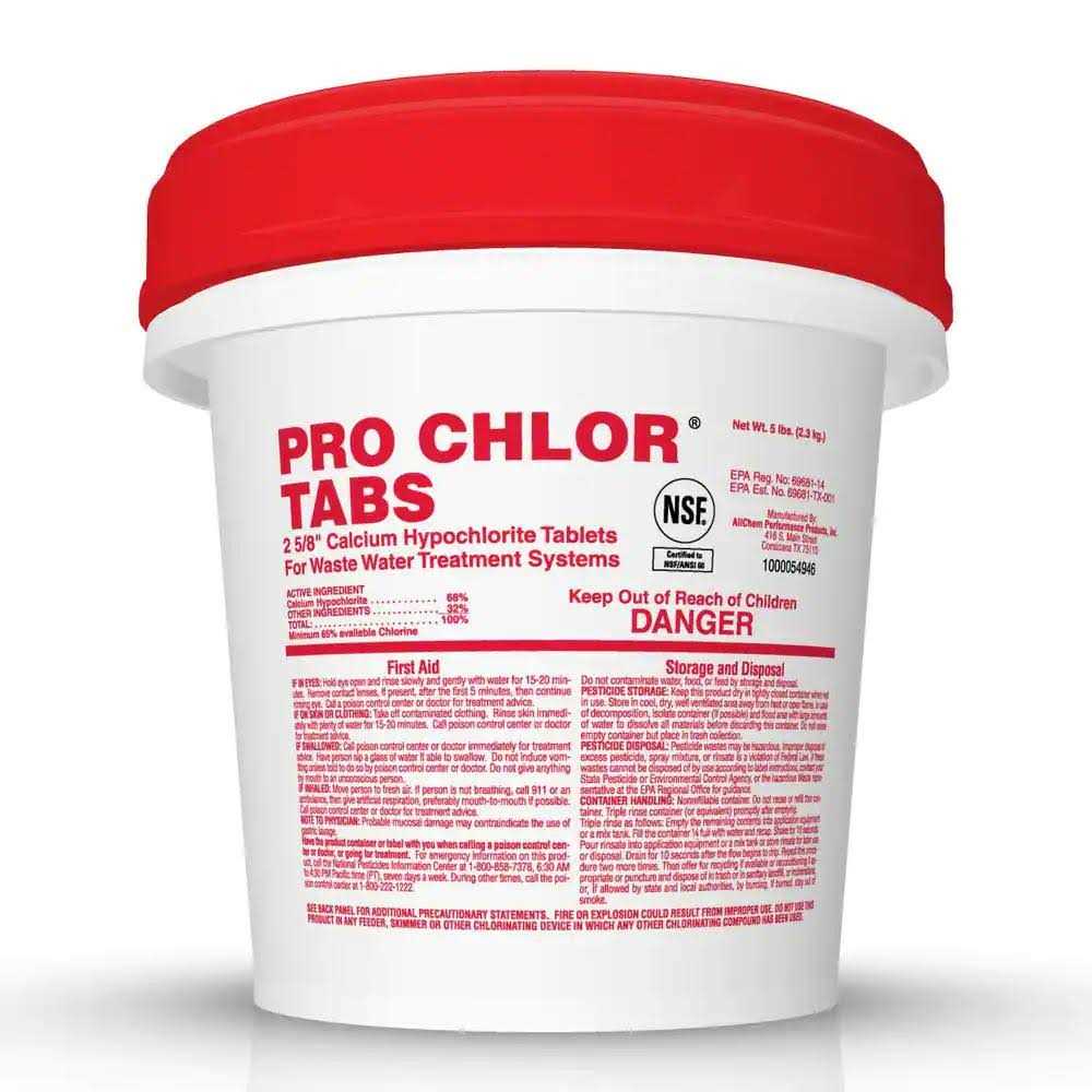 Pro Chlor Tabs Aerobic Septic Tablets - MT - Mrs Treak