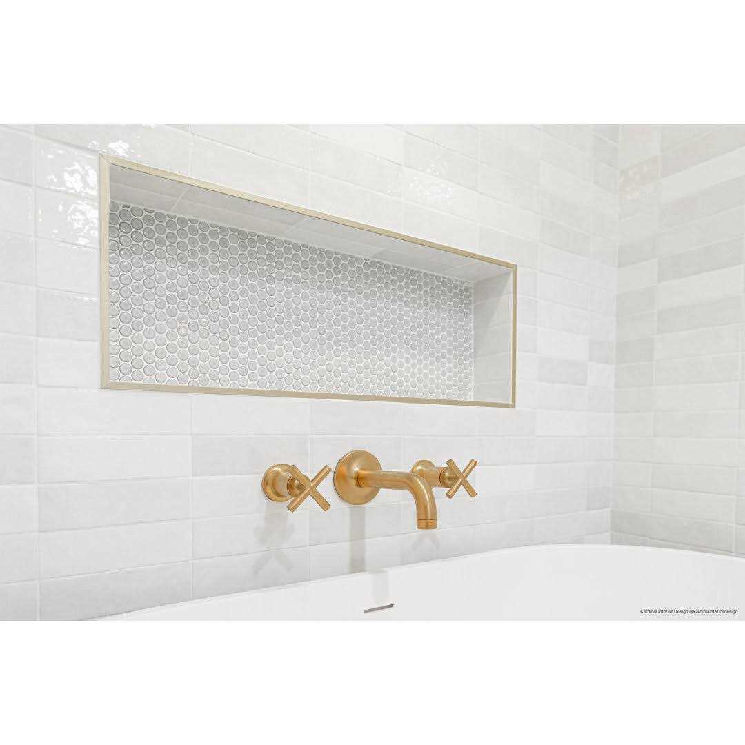 Penny Porcelain Mosaic Tile Bedrosians - MT - Mrs Treak