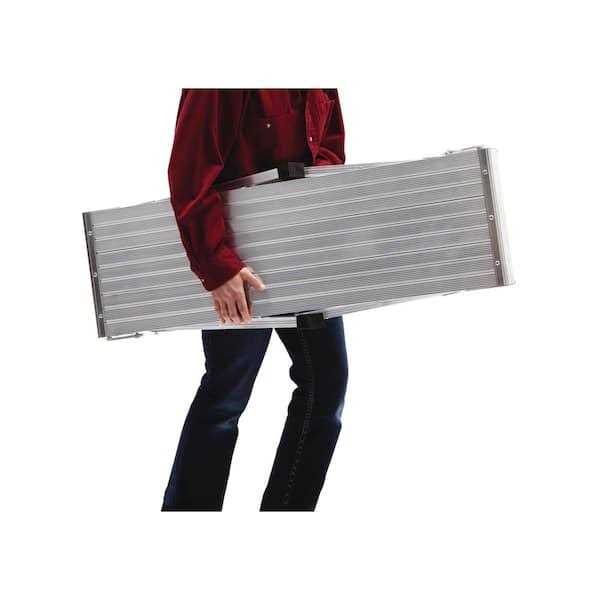 Tricam Industries 4-Step Aluminum Ultra-Light Step Stool Ladder with 225 lb. Load Capacity - MT - Mrs Treak