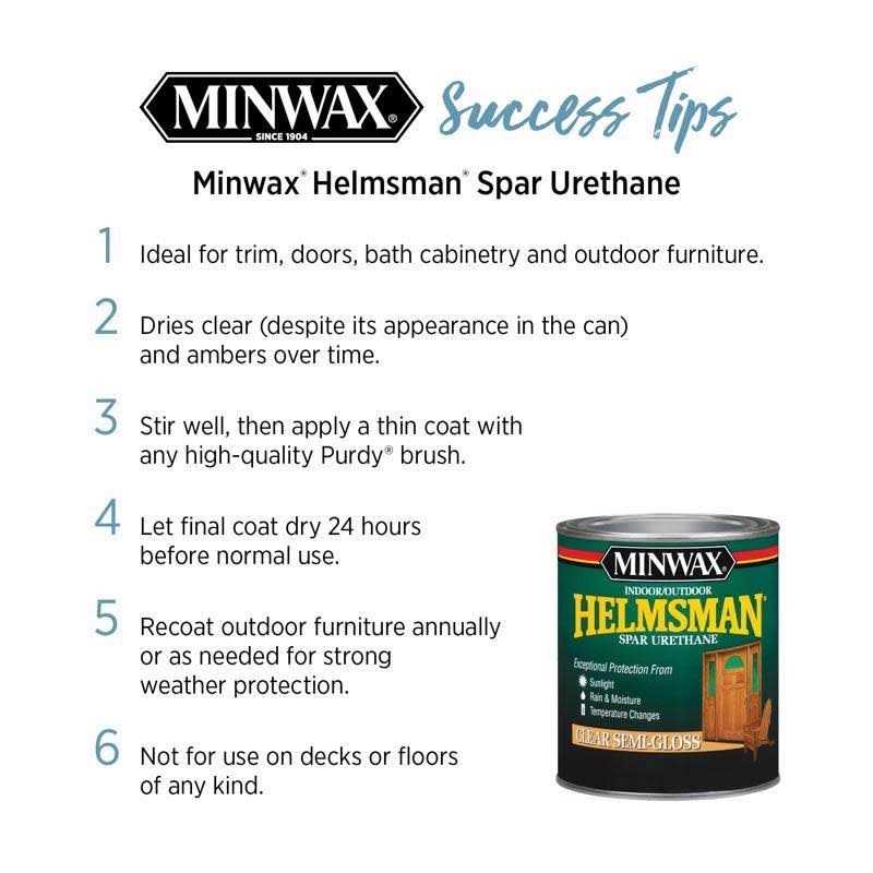 Minwax Helmsman Spar Urethane - MT - Mrs Treak