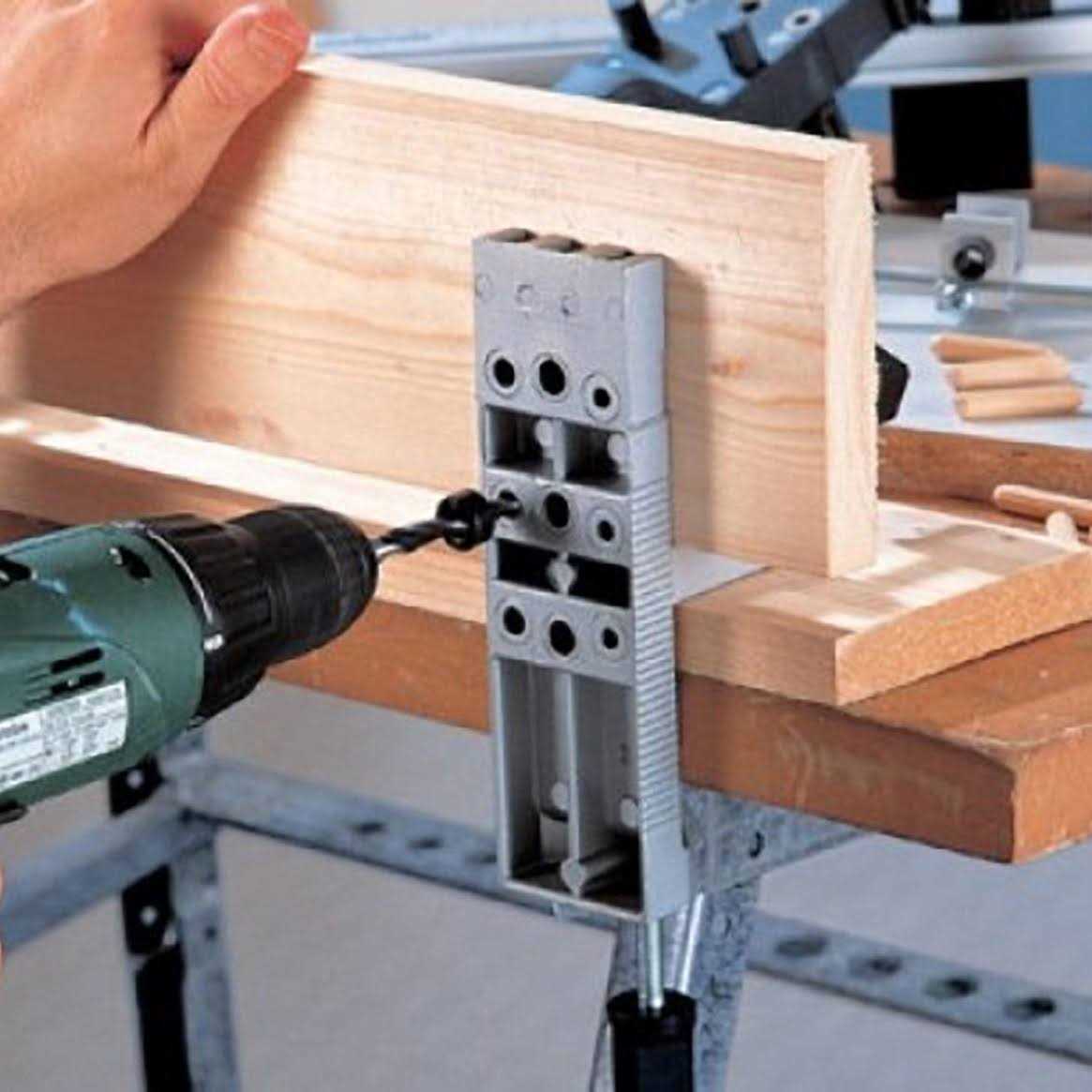 Wolfcraft 2914405 Fluted Hardwood Dowel Pin 3/8 in. Dia. x 1-1/2 in. L - MT - Mrs Treak