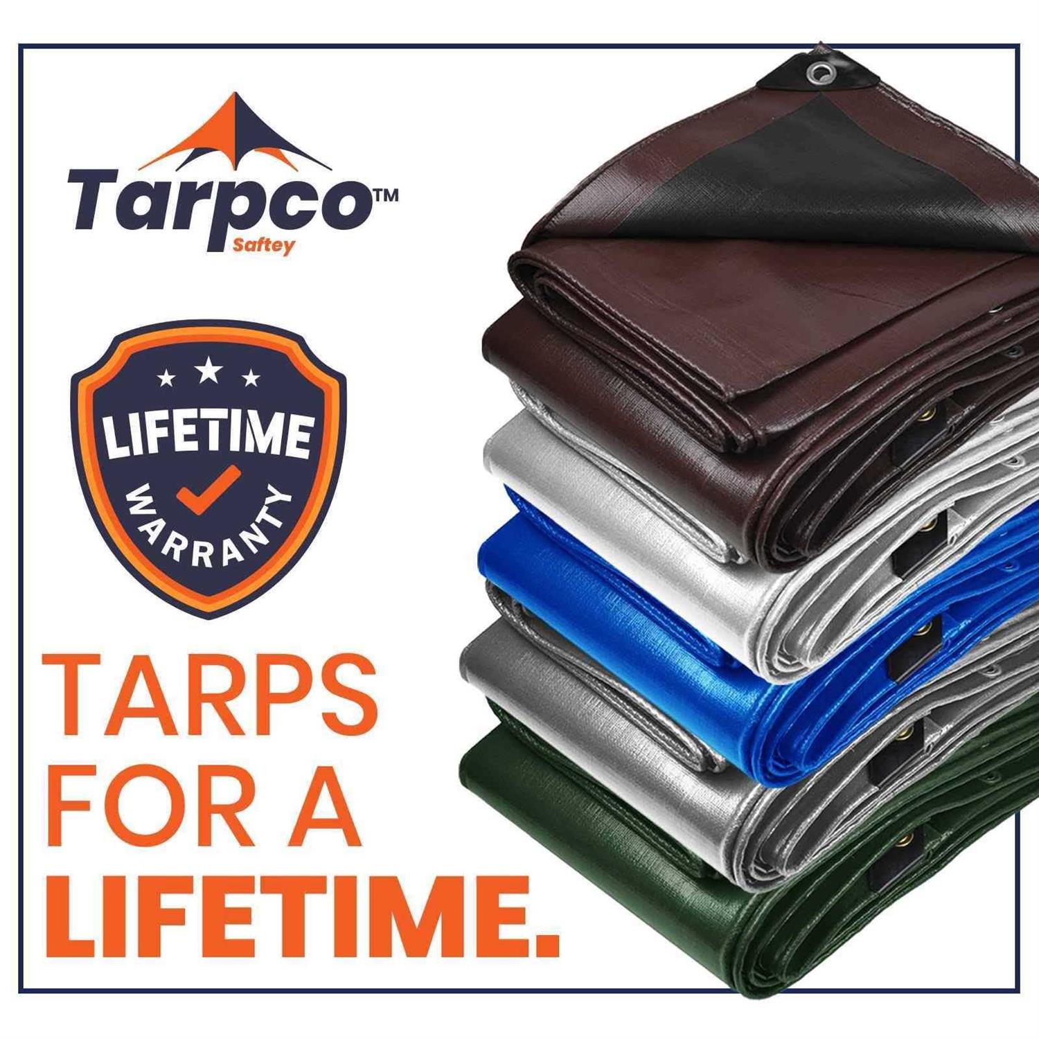 Tarpco Safety Heavy Duty Mil Tarp Cover - MT - Mrs Treak