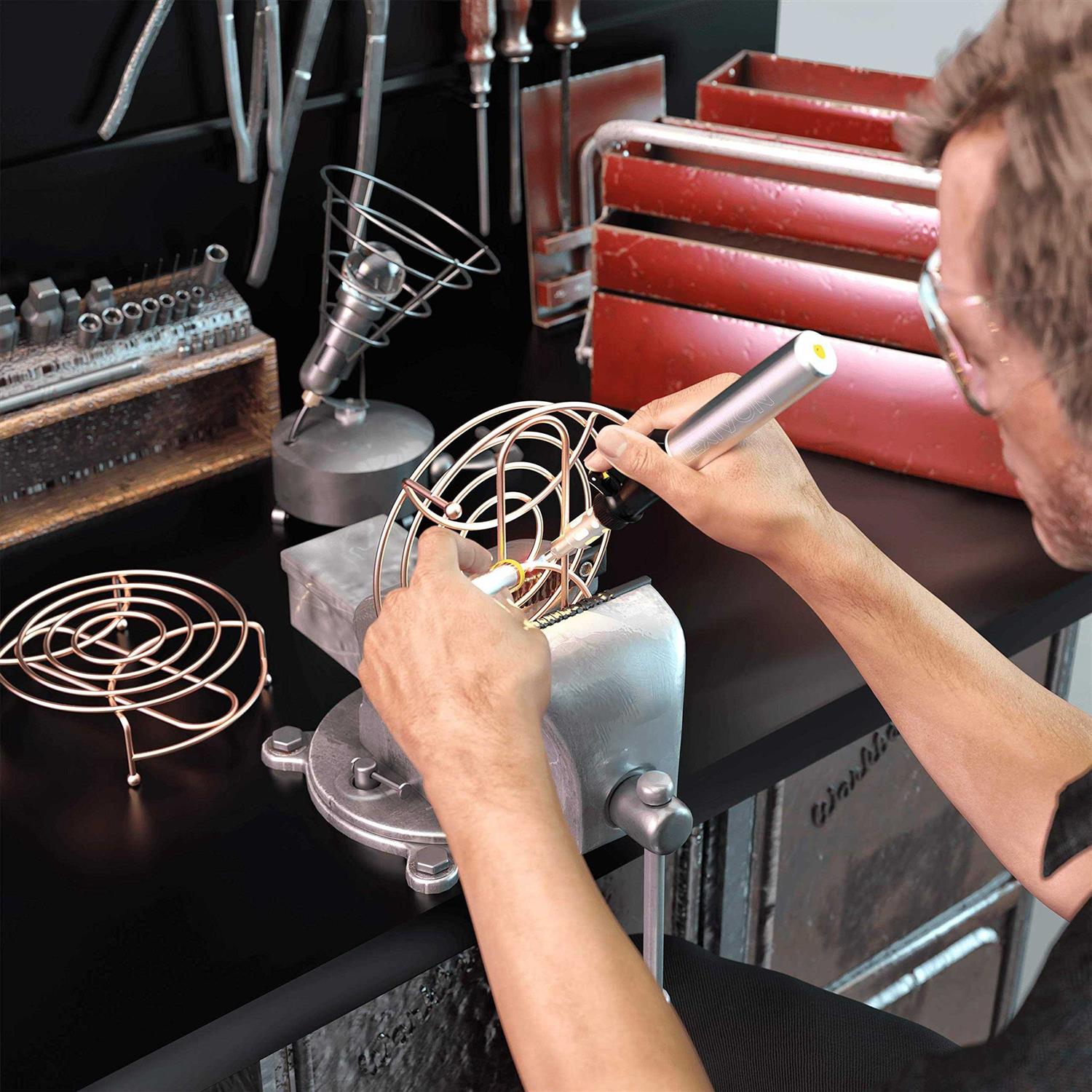 Lexivon 5/8 Swivel Magnetic Spark Plug Socket 3/8 Drive x 10 Total Length - MT - Mrs Treak