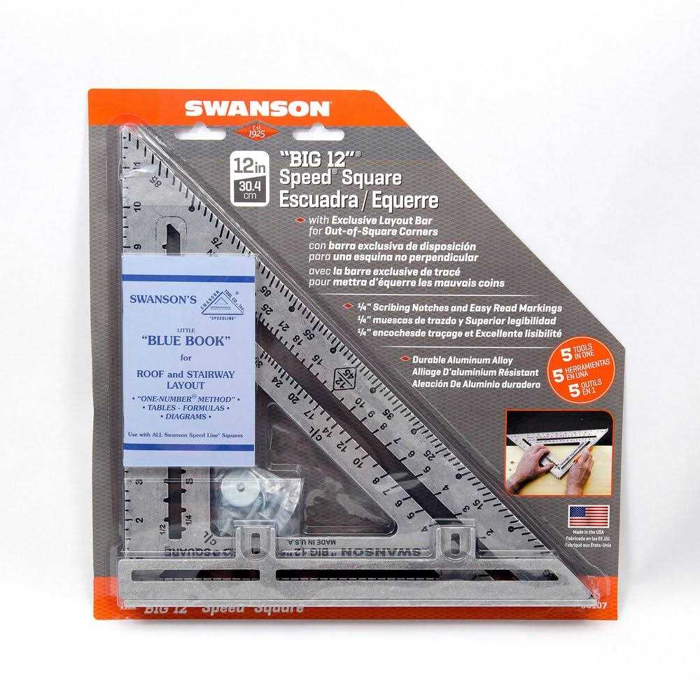 Swanson Big 12 Speed S0107 Framing Square - MT - Mrs Treak