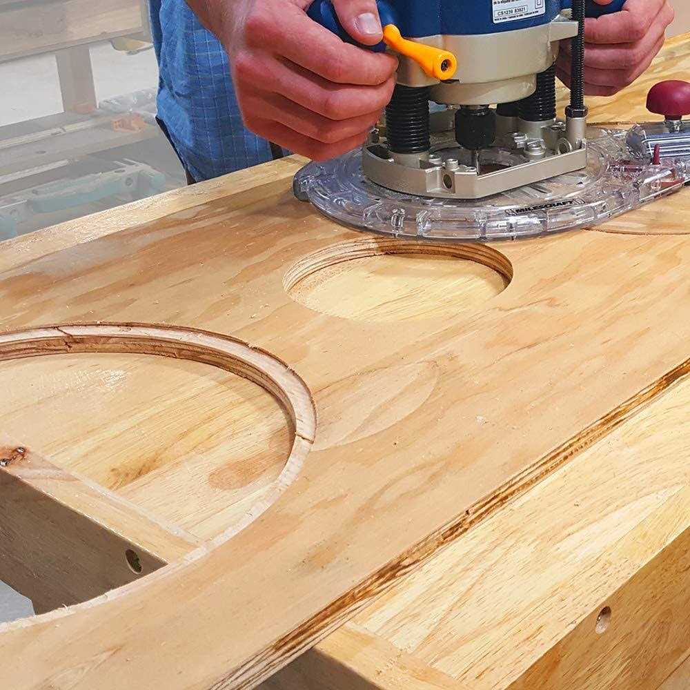 Milescraft 1212 SignPRO Sign Making Kit for Routers 2.5 In. & 1.5 In. Horizontal Letters - MT - Mrs Treak