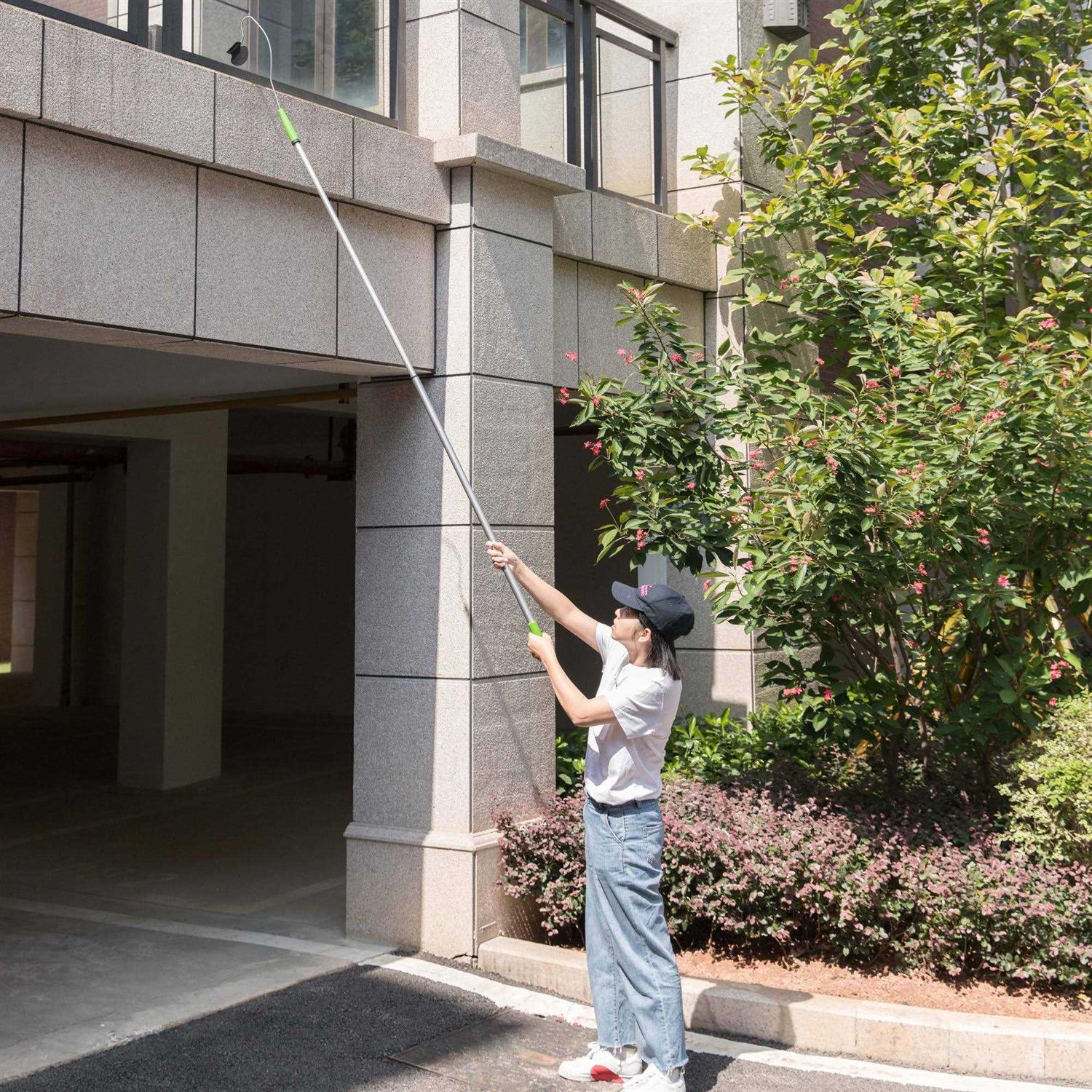 Telescopic Ladder DIY Aluminum Alloy Folding Extendable Extension Ladder for Home Office Loft Use - MT - Mrs Treak