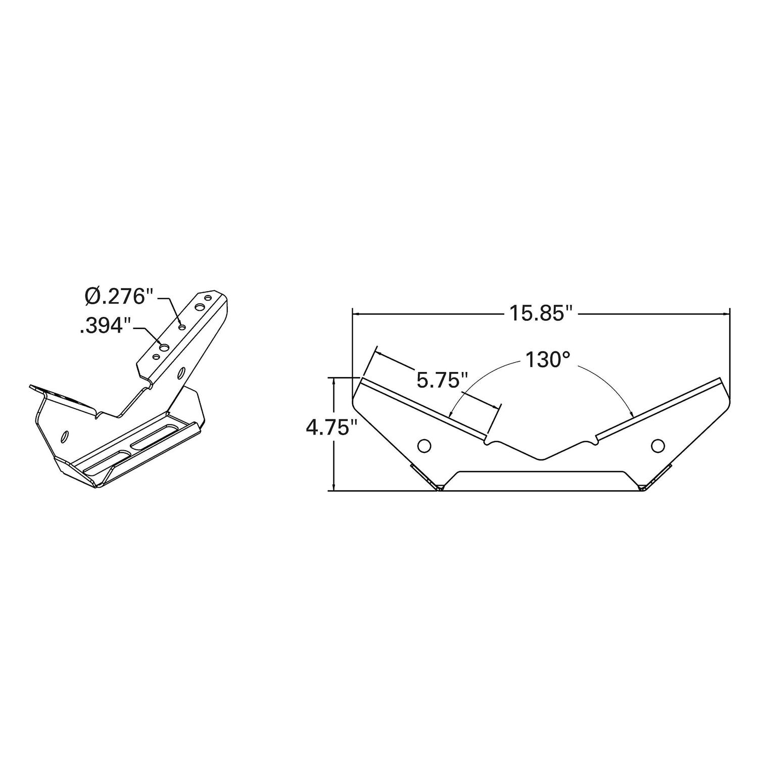 Extreme Max 3005.3729 Heavy-Duty Plastic Roll-In Dock/Boat Lift Wheel - MT - Mrs Treak