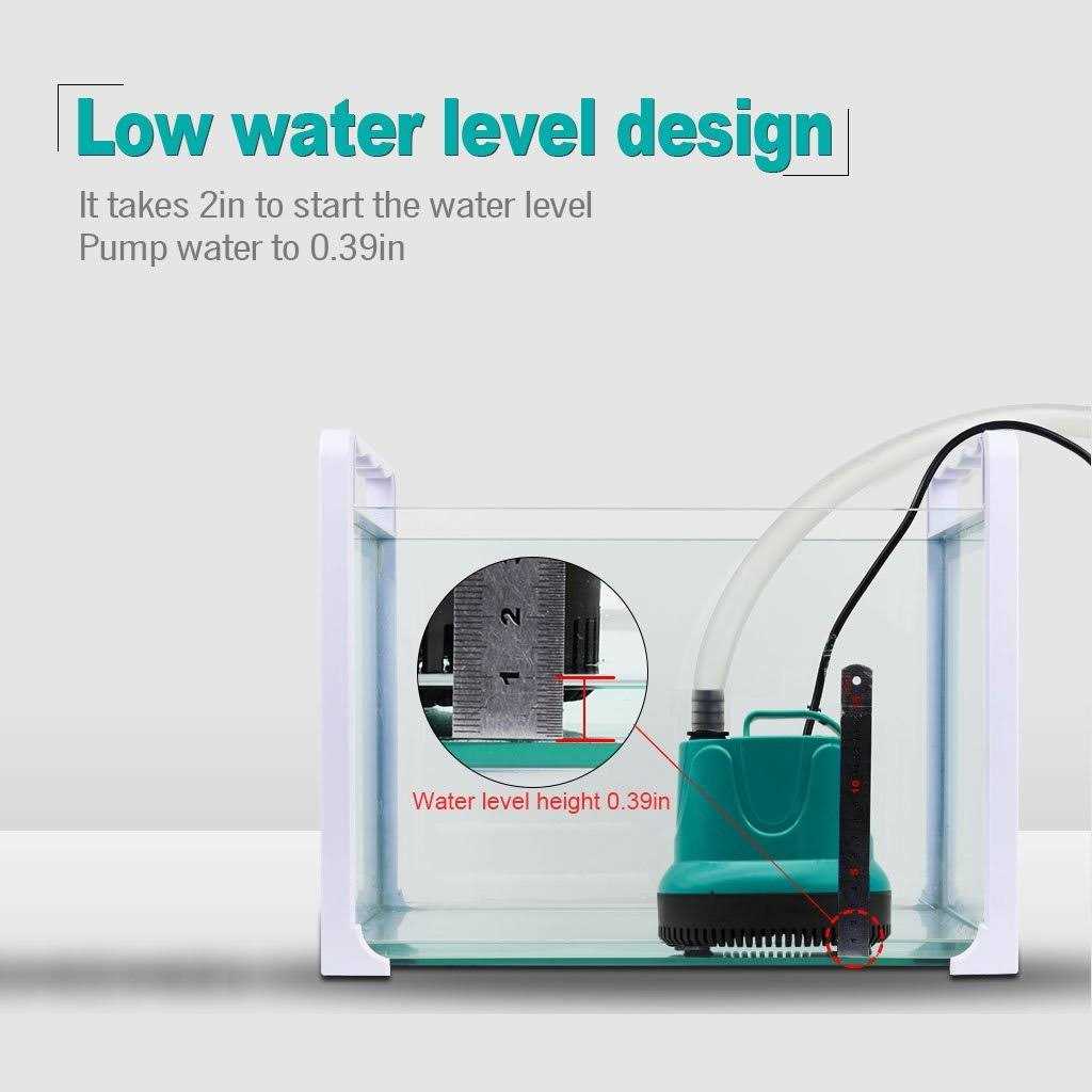 Upettools Submersible Water Pump Ultra Silence Circulation Multifunctional Water Pump with Handle for Pond - MT - Mrs Treak