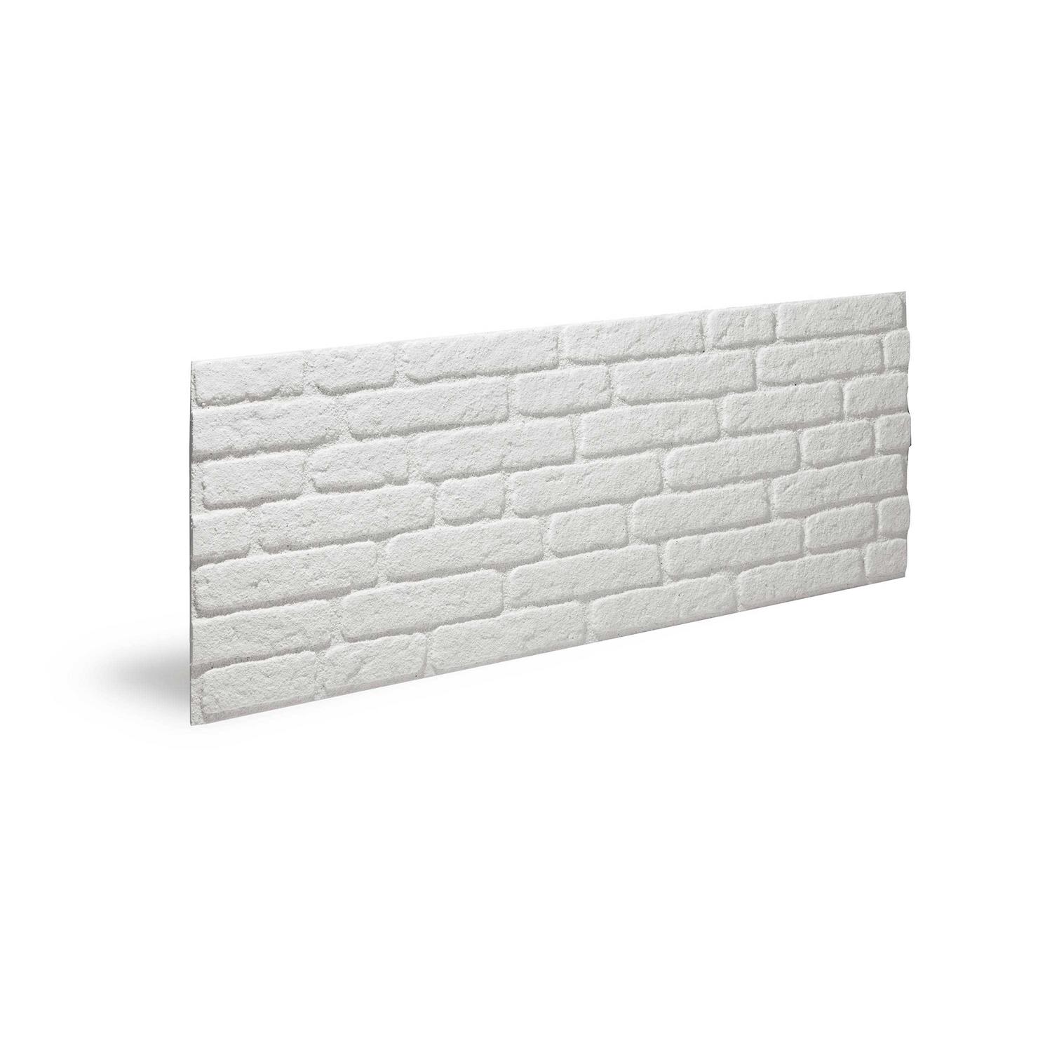 WALL!SUPPLY 0.79 in. x 19.69 in. x 47.24 in. UltraLight Faux Brick - MT - Mrs Treak