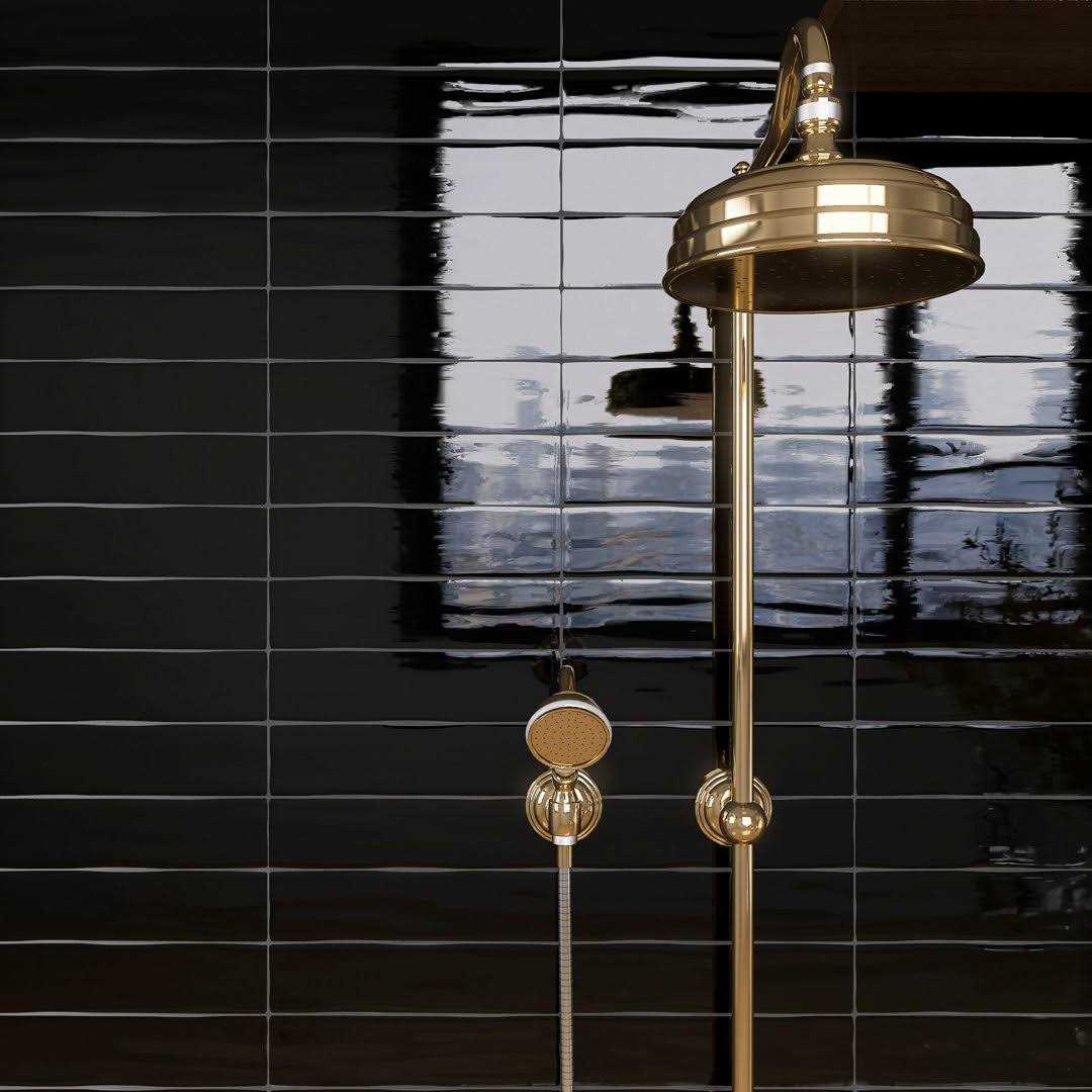 MOLOVO Kezma 2.95 in. x 11.81 in. Polished Ceramic Subway Wall Tile - MT - Mrs Treak