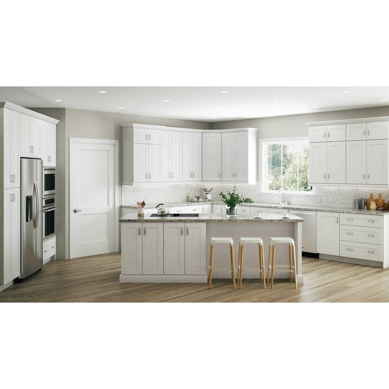 Luxxe Cabinetry Newton 3-in W x 30-in H x 0.75-in D Deep Onyx Cabinet Fill Strip FS30-DO - MT - Mrs Treak