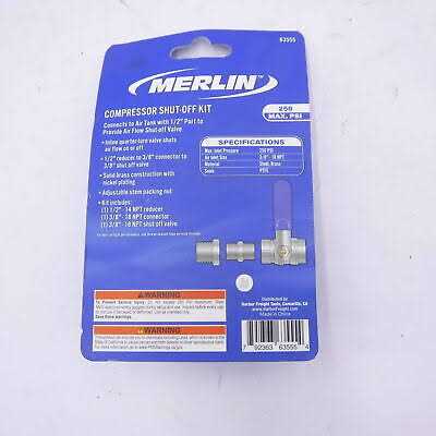 Merlin 1/2 in. Steel Industrial Quick Coupler Set - MT - Mrs Treak