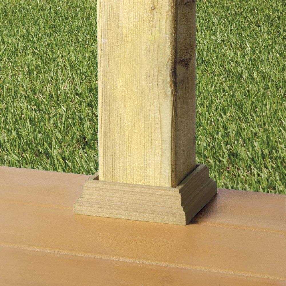 Deckorators Wood Post Base Trim - MT - Mrs Treak