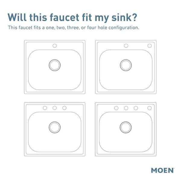 Moen Essie High Arc Pull-Down Kitchen Faucet - MT - Mrs Treak